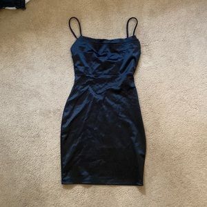 Black Homecoming dress, satin material from Windsor